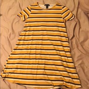 Striped T shirt Dress